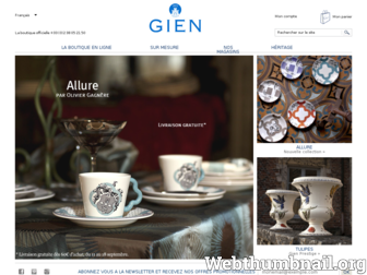 gien.com website preview