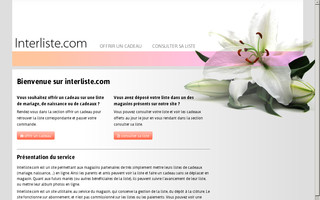 interliste.com website preview