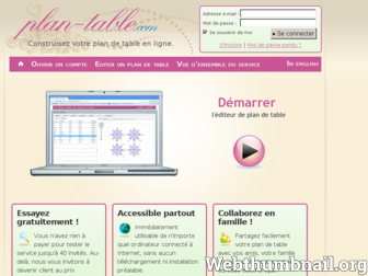 plan-table.com website preview