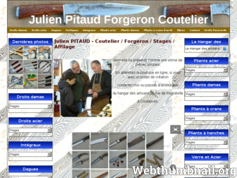 couteauxjulienpitaud.com website preview