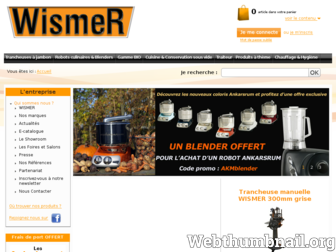 wismer.fr website preview