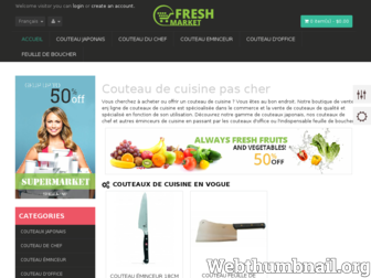 couteaudecuisine.net website preview