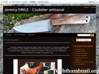 jeremy-emile-coutelier.com website preview