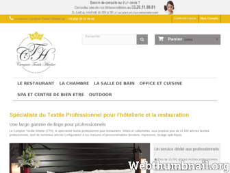 comptoirtextile.fr website preview