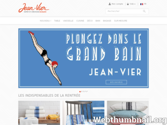 jean-vier.com website preview