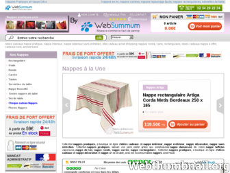 nappes-pratiques.com website preview