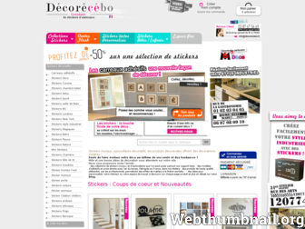 decorecebo.fr website preview