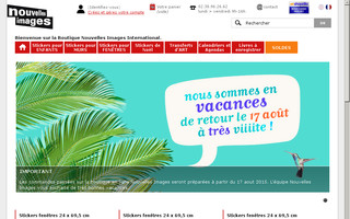 shop.nouvellesimages.fr website preview
