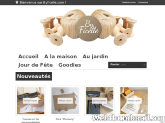 byficelle.com website preview