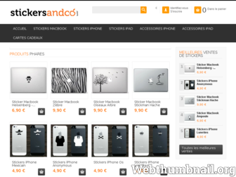 stickersandco.com website preview