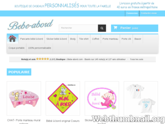 bebe-abord.com website preview