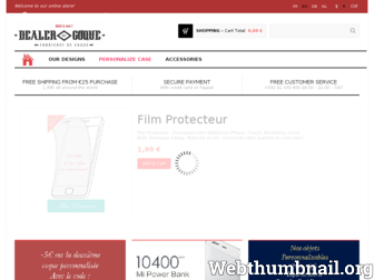 dealerdecoque.fr website preview