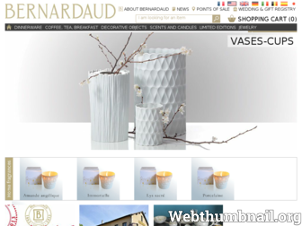 bernardaud.fr website preview