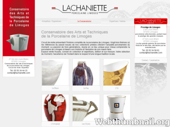 lachaniette.com website preview