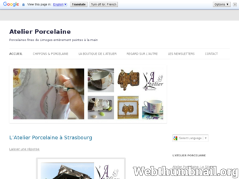 atelier.fany-porcelaine.com website preview