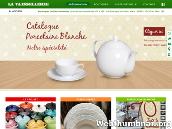 lavaissellerie.fr website preview