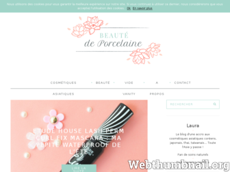 beaute-porcelaine.com website preview