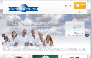 souvenirs-eternels.net website preview