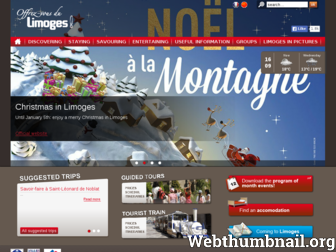 limoges-tourisme.com website preview