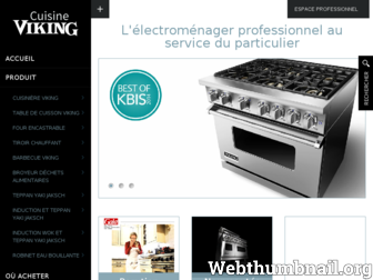 cuisine-viking.com website preview