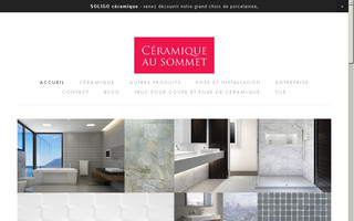 ceramiqueausommet.com website preview