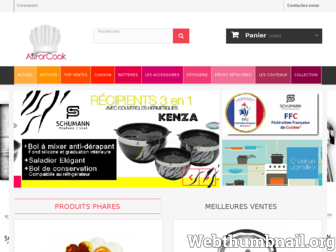 allforcook.fr website preview