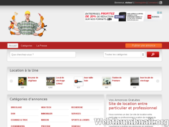 locationentrevoisin.com website preview
