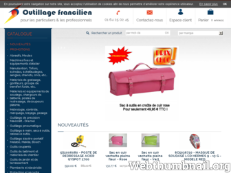 ww1.outillage-francilien.fr website preview