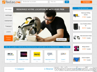 tocloc.com website preview