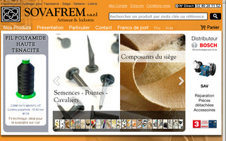 sovafrem.com website preview