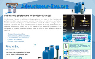 adoucisseur-eau.org website preview