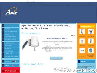 apicsas.fr website preview