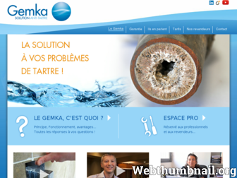 gemka.fr website preview