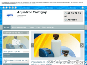 aquatrol.fr website preview