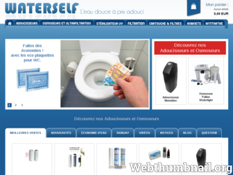 waterself.net website preview