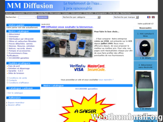 mm-diffusion.fr website preview