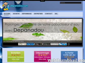 depanadou.fr website preview