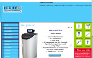 produitsfluido.com website preview