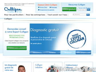 culligan.fr website preview