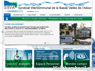 sibva.fr website preview