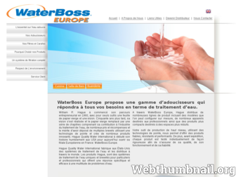 waterboss.fr website preview