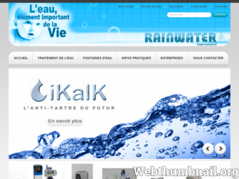 rainwater-international.com website preview