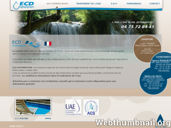 ecd-distribution.com website preview