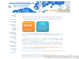 fontaineeau.fr website preview