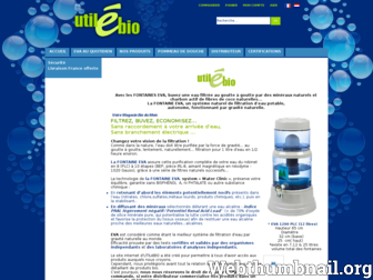 utilebio-france.com website preview