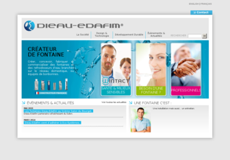 dieau-edafim.com website preview