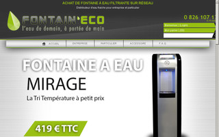 fontaineco.fr website preview