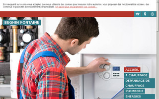 beghin-fontaine.fr website preview