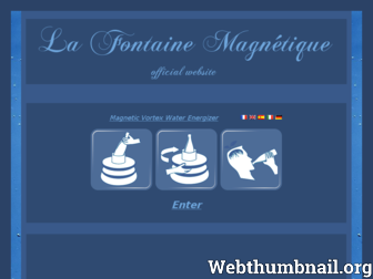 fontainemagnetique.fr website preview
