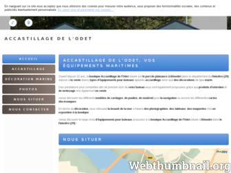 accastillage-delodet.fr website preview